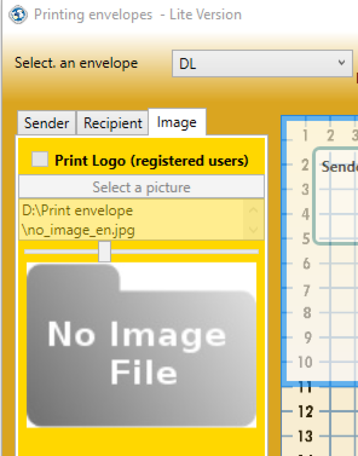 envelope print software